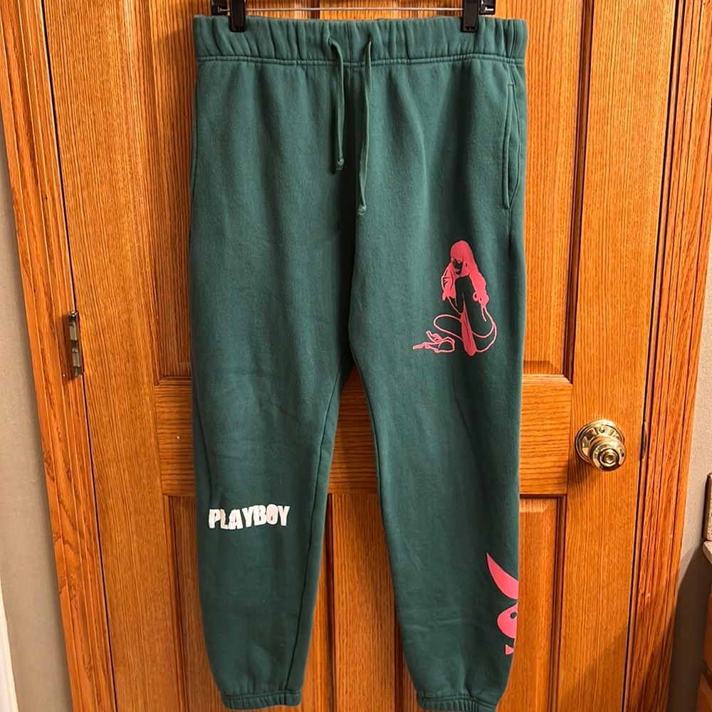 PacSun X Playboy Green Sweatpants